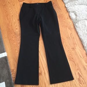 Bootcut black pants